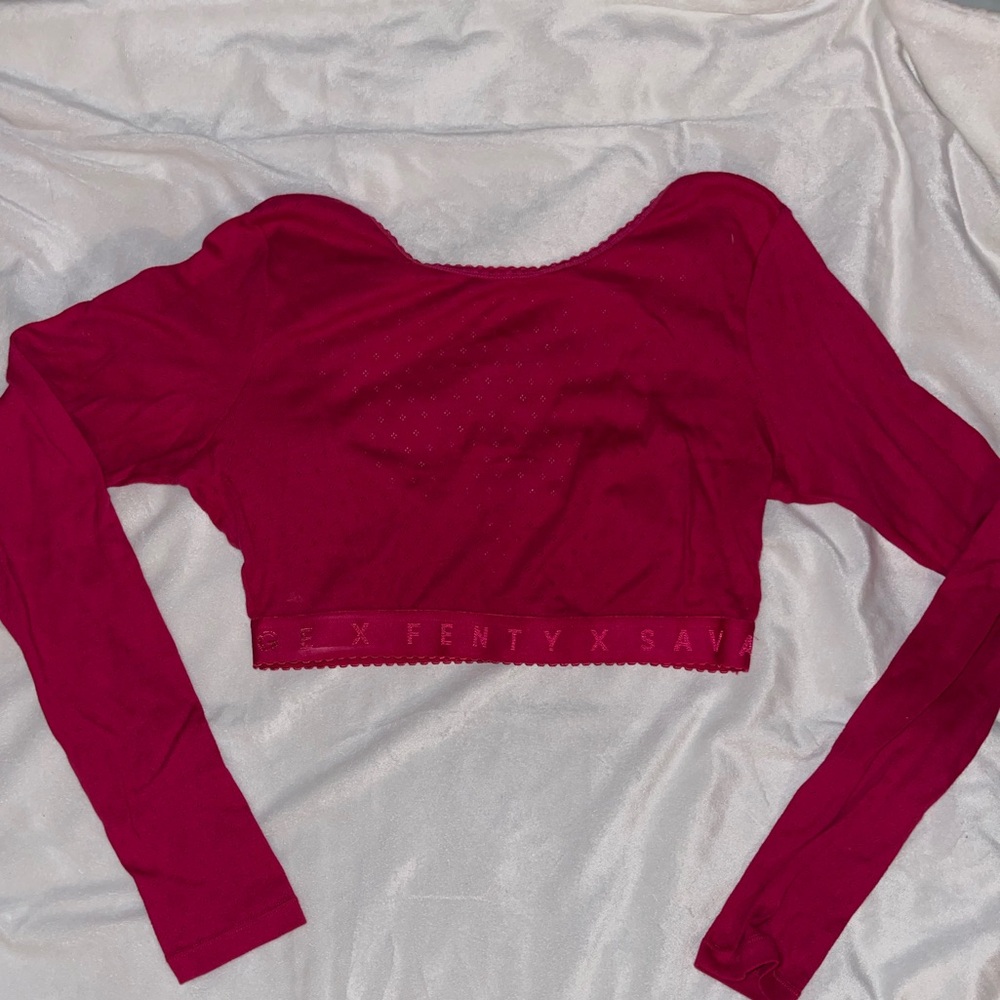 Savage X Fenty Vibrant Red Top